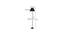 Harley Zig Zag Iron Floor Lamp With Cotton Conical Black Shade (Black) by Urban Ladder - Design 1 Dimension - 738768