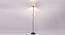 Tatum Beige Bamboo Shade With Iron Floor Lamp (Beige) by Urban Ladder - Design 1 Side View - 738781