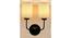 Buster Dual Off White Cotton Wall Mounted Lamp with Iron Base by Urban Ladder - Design 1 Side View - 738790