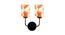 Easton Dual Multicolor cotton shade wall mounted lamp with iron base by Urban Ladder - Ground View Design 1 - 738855