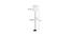 Joss Zig Zag Iron Floor Lamp With Jute Conical White Shade (White) by Urban Ladder - Design 1 Dimension - 738869