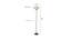 Tatum Beige Bamboo Shade With Iron Floor Lamp (Beige) by Urban Ladder - Design 1 Dimension - 738882
