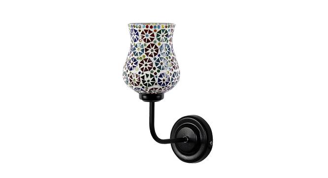 Stafford Multicolor Mosaic Glass shade wall mounted lamp with iron base by Urban Ladder - Front View Design 1 - 738916