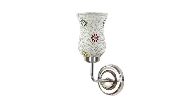 Hathaway Multicolor Glass Wall Mounted Lamp with Steel Base by Urban Ladder - Front View Design 1 - 738933