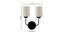 Colton Dual White Jute Wall mounted Lamp Iron Base by Urban Ladder - Design 1 Dimension - 738936