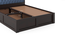 Avon Solid Wood Box Storage Bed (Mahogany Finish, King Bed Size, Lapis Blue) by Urban Ladder - Dimension - 