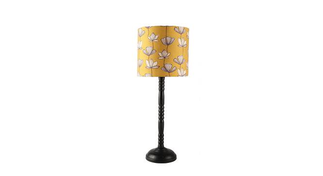 Maggie Mustered Junoon Table Lamp with Metal Base by Urban Ladder - Front View Design 1 - 739709