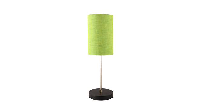 Atticus Green Texture Table Lamp with Metal Base (Green) by Urban Ladder - Front View Design 1 - 739717