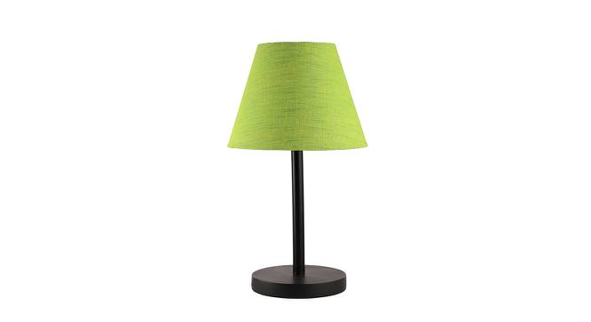 Henry Green Texture Table Lamp with Metal Base (Green) by Urban Ladder - Front View Design 1 - 739725