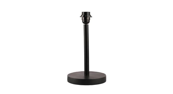 Merlyn Green Texture Table Lamp with Metal Base (Green) by Urban Ladder - Design 1 Side View - 739752