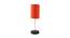 Wanda Red Texture Table Lamp with Metal Base (Red) by Urban Ladder - Front View Design 1 - 739791