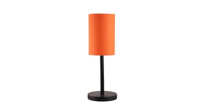 Mario Orange Table Lamp with Metal Base (Orange) by Urban Ladder - Front View Design 1 - 739796