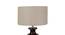 Fenella Khadi Table Lamp with Wooden Base (Beige) by Urban Ladder - Ground View Design 1 - 740045