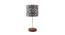 Salvatore Nandi Floral Table Lamp with Alluminium Base by Urban Ladder - Front View Design 1 - 740155