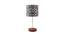 Salvatore Nandi Floral Table Lamp with Alluminium Base by Urban Ladder - Front View Design 1 - 740155