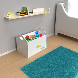 New Arrivals Storage Design Open Box Cloud Kids Storage (White, Matte Finish)