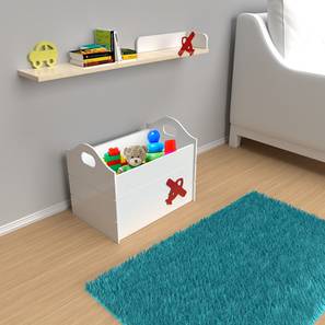 New Arrivals Storage Design Open Box  Transport Kids Storage (White, Matte Finish)
