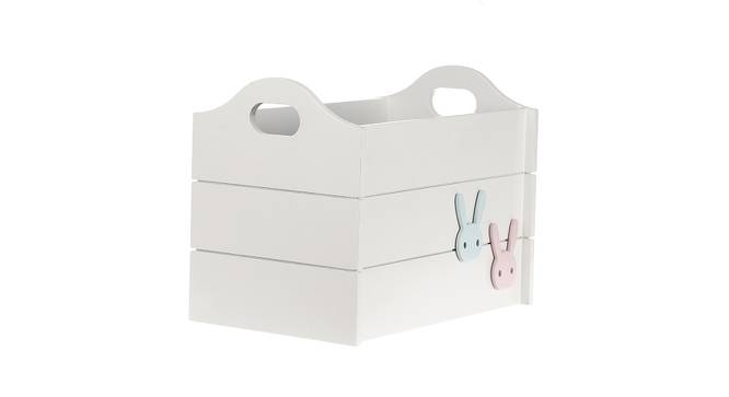 Open Box Bunny (White, White Finish) by Urban Ladder - Front View Design 1 - 740302