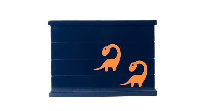 Open Box Dinosaur (Blue, Blue Finish) by Urban Ladder - Design 1 Side View - 740312