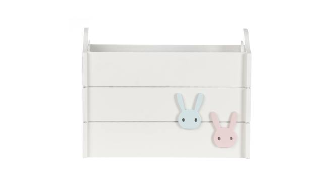 Open Box Bunny (White, White Finish) by Urban Ladder - Design 1 Side View - 740316