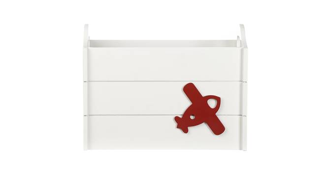 Open Box  Transport (White, White Finish) by Urban Ladder - Design 1 Side View - 740319