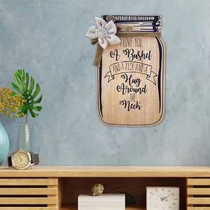 Home Decor In Dharuhera Design Multicolored Engineered Wood Wall Accent