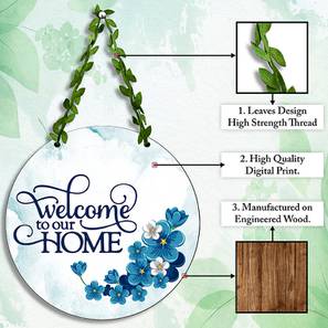 Home Decor In Dharuhera Design Multicolored Engineered Wood Wall Accent