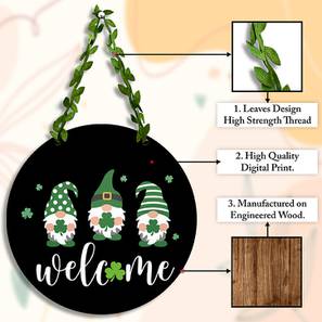 Home Decor In Dharuhera Design Multicolored Engineered Wood Wall Accent