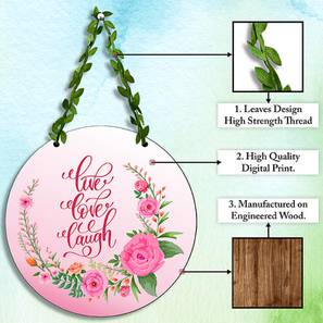 Home Decor In Alibaug Design Multicolored Engineered Wood Wall Accent