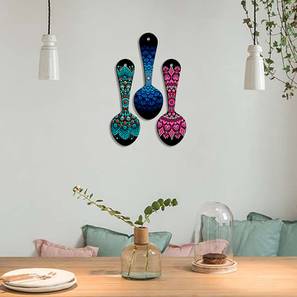 Home Decor In Dharuhera Design Multicolored Engineered Wood Wall Accent