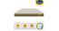 Softopedic -  King Size Reversible Foam Mattress (King, 78 x 72 in (Standard) Mattress Size, 6 in Mattress Thickness (in Inches)) by Urban Ladder - Front View Design 1 - 741157