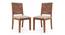 Oribi Dining Chairs - Set of 2 (Teak Finish, Wheat Brown) by Urban Ladder - Zoomed Image - 741189