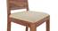 Oribi Dining Chairs - Set of 2 (Teak Finish, Wheat Brown) by Urban Ladder - Ground View - 741191