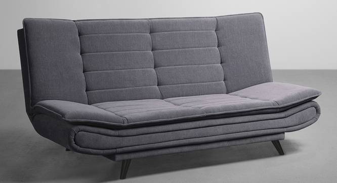Smith 3 Seater Manual Sofa cum Bed in Grey (Ash Grey) by Urban Ladder - Side View Design 1 - 