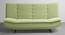 Smith 3 Seater Manual Sofa cum Bed in Green (Matcha Green) by Urban Ladder - Front View Design 1 - 