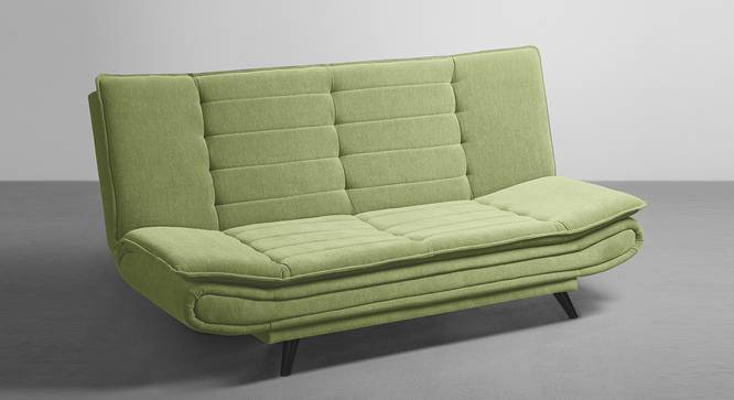 Smith 3 Seater Manual Sofa cum Bed in Green (Matcha Green) by Urban Ladder - Side View Design 1 - 