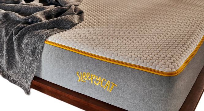 Latex Orthopedic Mattress with Bamboo Cover - Queen Size (Queen Mattress Type, 72 x 60 in Mattress Size, 6 in Mattress Thickness (in Inches)) by Urban Ladder - - 