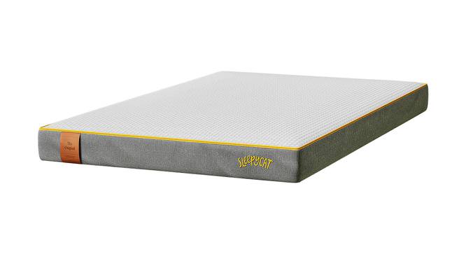 Original 3-Layered Medium Firm Memory Foam Mattress with Bamboo Cover - King Size (King Mattress Type, 6 in Mattress Thickness (in Inches), 72 x 72 in Mattress Size) by Urban Ladder - - 