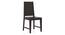 Julian Solid Wood 4 Seater Dining Set In Mahogany Finish (Mahogany Finish) by Urban Ladder - Zoomed Image - 