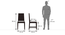 Julian Solid Wood 4 Seater Dining Set In Mahogany Finish (Mahogany Finish) by Urban Ladder - Dimension - 
