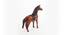 Brown   Regzine Horse Showpiece (Brown) by Urban Ladder - Rear View Design 1 - 742387