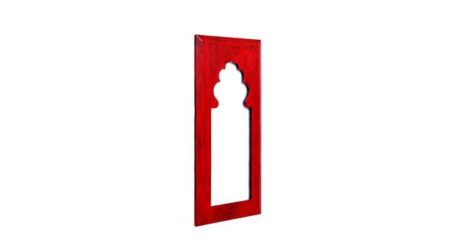 Mdf Wall Hanging Carving Frame in Red Colour (Red) by Urban Ladder - Front View Design 1 - 742707