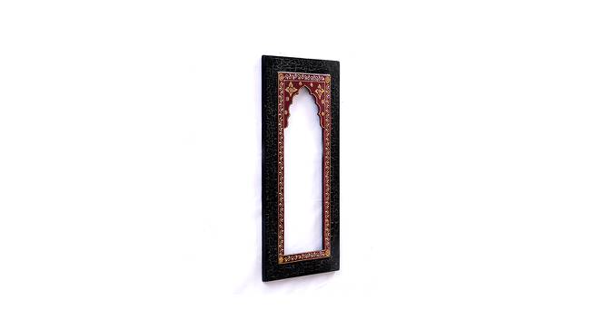 Mdf Handpainted Rectangle Black Colour Frame (Black) by Urban Ladder - Front View Design 1 - 742725