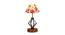 Kalani Multicolor Cotton Table Lamp With Wood And Iron Base by Urban Ladder - Design 1 Side View - 743063