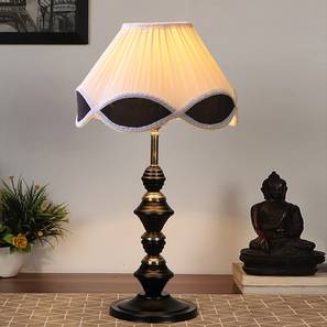 Mira Vintage Multicolor Shade Table Lamp With Iron Base-image-48
