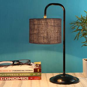 Blake Grey Jute Shade Iron Table Lamp-image-49