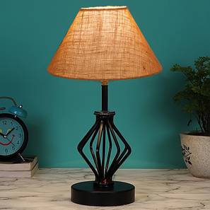 Luciana Beige Jute Table lamp with Iron Base-image-38