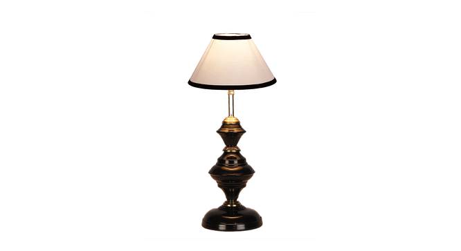 Celine Multicolor Cotton Table Lamp With Iron Base by Urban Ladder - Design 1 Side View - 743140