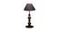 Elliott Blue Jute Table Lamp With Iron Base (Blue) by Urban Ladder - Design 1 Side View - 743151
