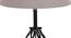 Lena Grey Cotton Table Lamp With Iron Base (Grey) by Urban Ladder - Ground View Design 1 - 743205